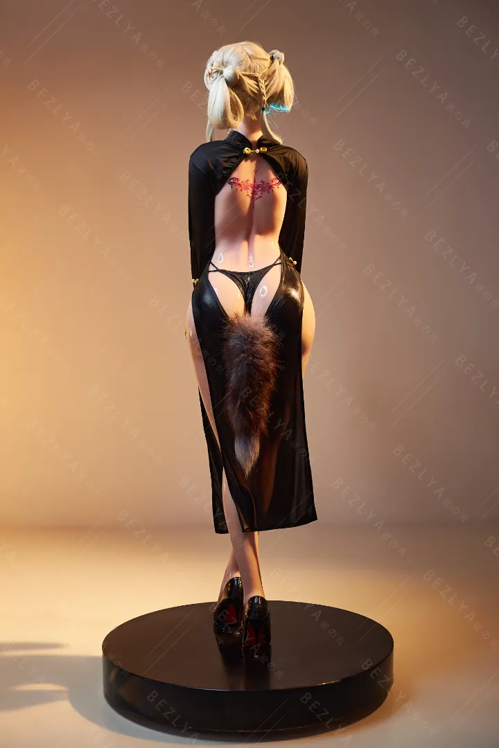 155cm (5ft1) G-Cup Ultra Make up Silicone Head + TPE Body Hybrid Sex Doll Kaliya, Head Kaliya